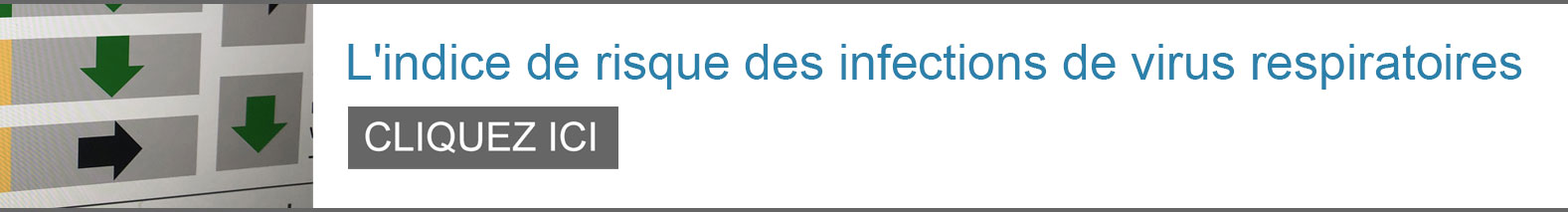 L'indice de risque des infections de virus respiratoires